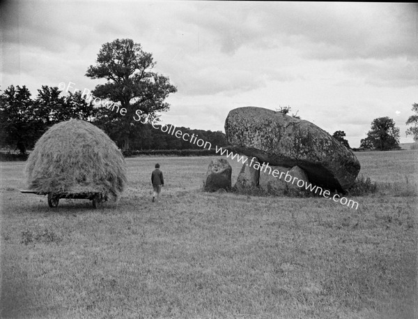 HAYMAKING NEAR CROMLECH